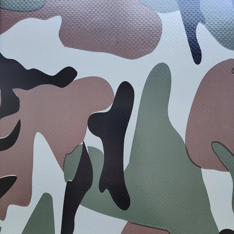 Camouflagestof PVC gecoate polyester zeilen