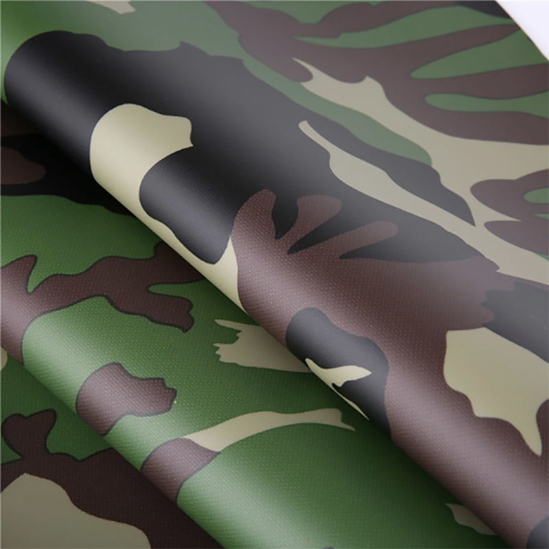 Camouflagestof PVC gecoate polyester zeilen