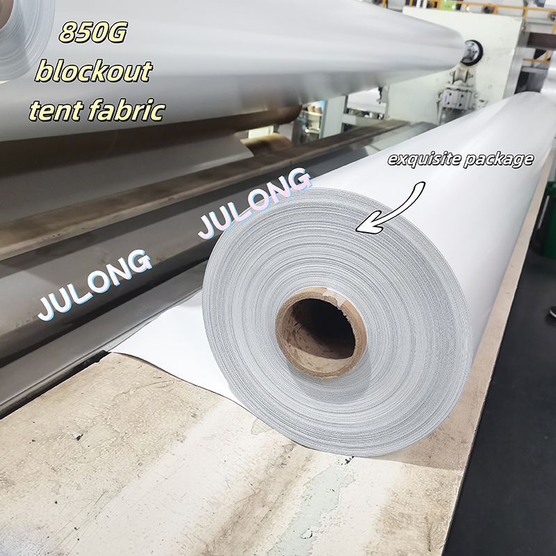 850 g PVC gecoate selectiekader tentstof