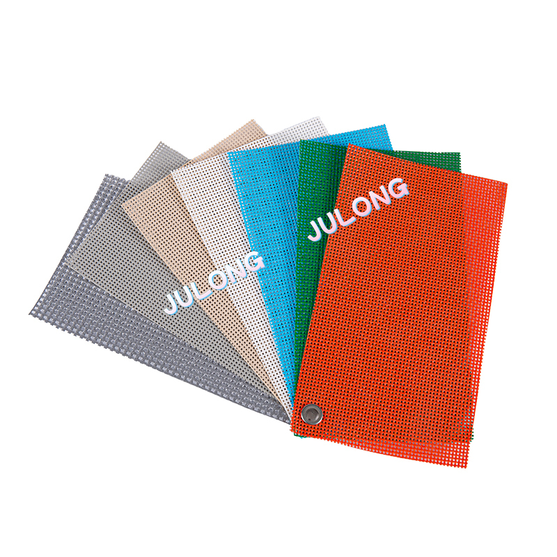 400 g PVC gecoate polyester mesh -stof voor buitenste zonnescherm