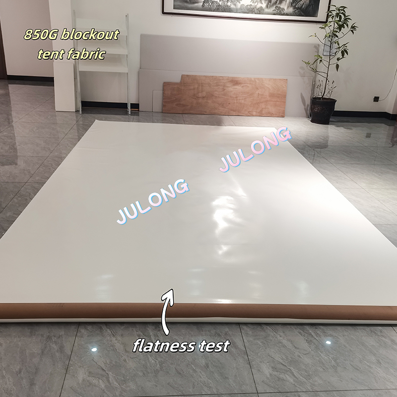 850 g PVC gecoate selectiekader tentstof